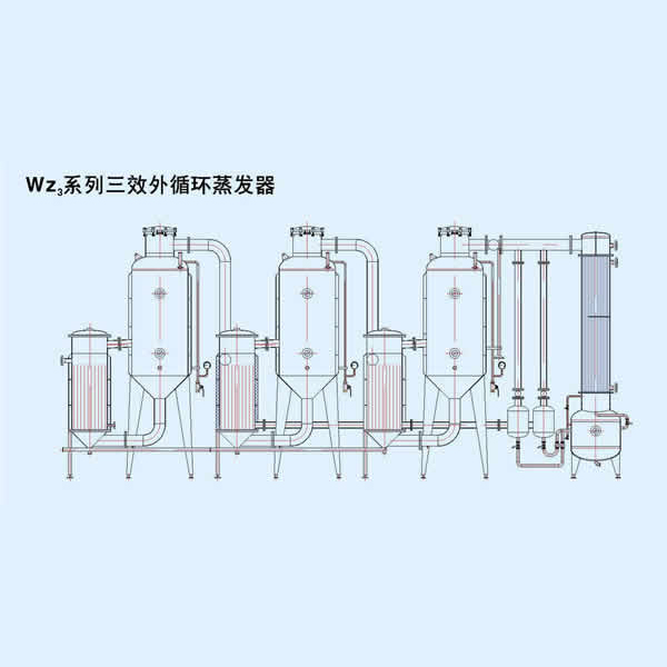WZ3系列三效外循環蒸發器